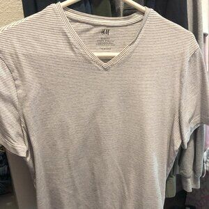 Mens H&M slim fit short sleeve tee shirt